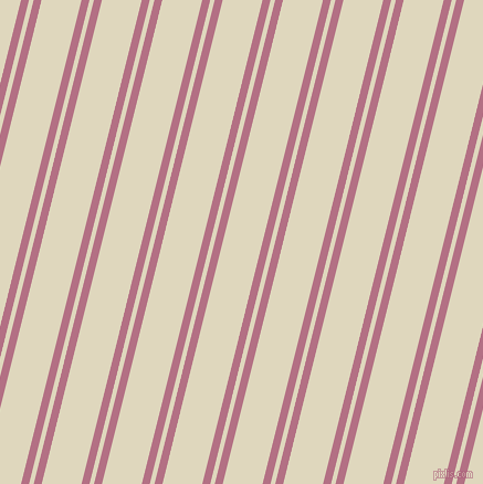 76 degree angle dual striped lines, 7 pixel lines width, 4 and 35 pixel line spacing, Tapestry and Wheatfield dual two line striped seamless tileable