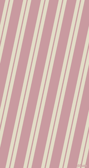 78 degree angle dual stripes lines, 12 pixel lines width, 4 and 33 pixel line spacing, Travertine and Careys Pink dual two line striped seamless tileable