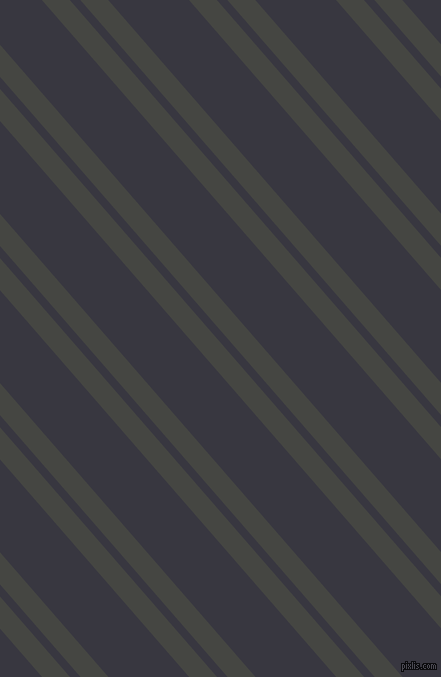 131 degree angle dual striped line, 21 pixel line width, 8 and 61 pixel line spacing, Tuatara and Black Marlin dual two line striped seamless tileable