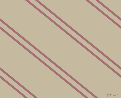 141 degree angles dual striped line, 7 pixel line width, 14 and 101 pixels line spacing, Turkish Rose and Sisal dual two line striped seamless tileable