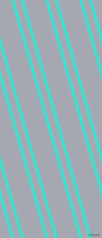 106 degree angle dual stripe line, 10 pixel line width, 20 and 66 pixel line spacing, Turquoise and Mischka dual two line striped seamless tileable