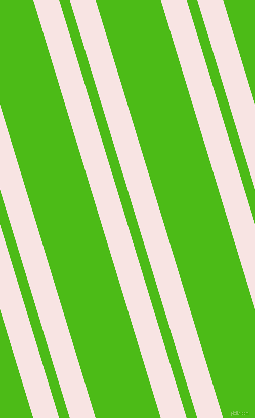 107 degree angles dual stripes lines, 49 pixel lines width, 20 and 123 pixels line spacing, Tutu and Kelly Green dual two line striped seamless tileable