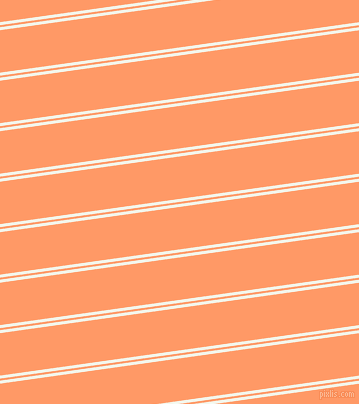 8 degree angle dual stripes line, 3 pixel line width, 2 and 42 pixel line spacing, Twilight Blue and Atomic Tangerine dual two line striped seamless tileable
