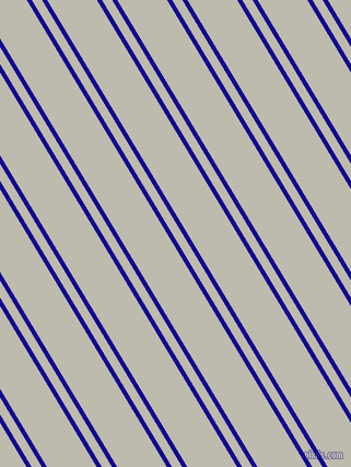 121 degree angles dual striped line, 4 pixel line width, 8 and 39 pixels line spacing, Ultramarine and Grey Nickel dual two line striped seamless tileable