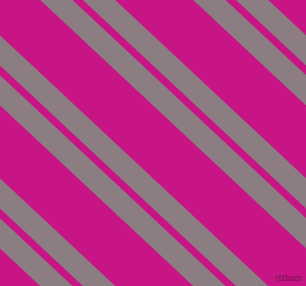 137 degree angle dual stripe lines, 31 pixel lines width, 10 and 75 pixel line spacing, Venus and Medium Violet Red dual two line striped seamless tileable
