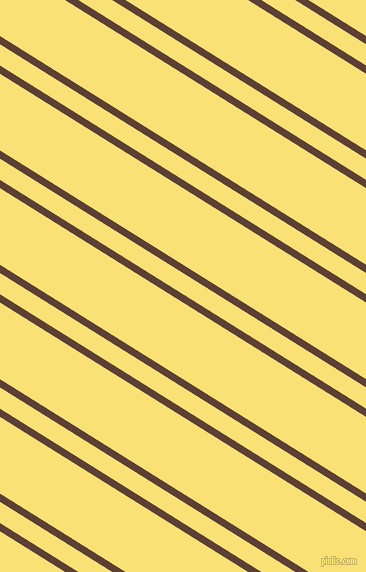 148 degree angle dual striped lines, 7 pixel lines width, 18 and 65 pixel line spacing, Very Dark Brown and Sweet Corn dual two line striped seamless tileable