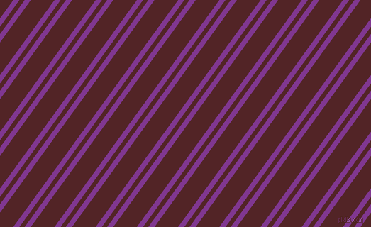 54 degree angles dual stripe line, 7 pixel line width, 6 and 27 pixels line spacing, Vivid Violet and Lonestar dual two line striped seamless tileable