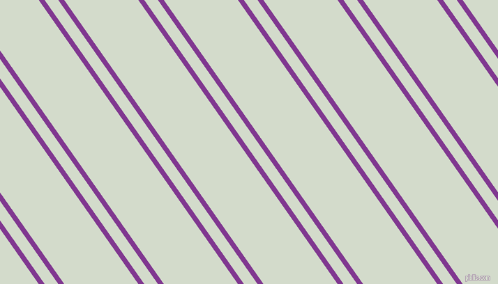 125 degree angle dual stripe line, 7 pixel line width, 16 and 87 pixel line spacing, Vivid Violet and Ottoman dual two line striped seamless tileable