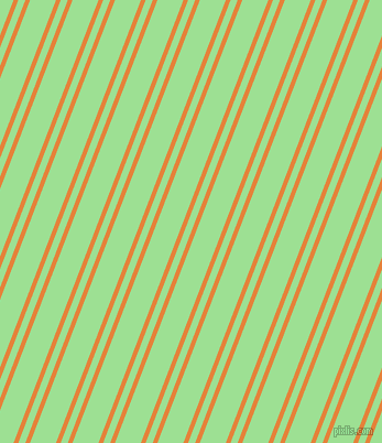 69 degree angles dual stripes line, 4 pixel line width, 6 and 22 pixels line spacing, West Side and Granny Smith Apple dual two line striped seamless tileable