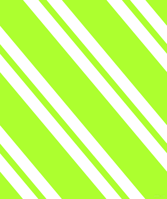130 degree angles dual striped lines, 38 pixel lines width, 20 and 110 pixels line spacing, White and Green Yellow dual two line striped seamless tileable