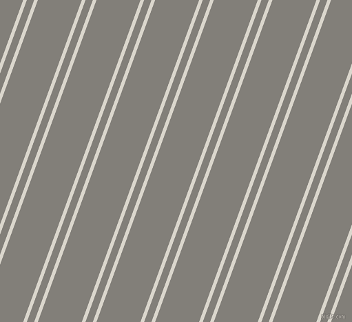 70 degree angles dual stripes lines, 5 pixel lines width, 10 and 60 pixels line spacing, White Pointer and Concord dual two line striped seamless tileable