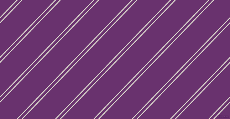 46 degree angles dual striped line, 3 pixel line width, 8 and 74 pixels line spacing, White Pointer and Seance dual two line striped seamless tileable