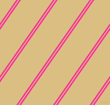 55 degree angles dual stripes lines, 6 pixel lines width, 4 and 108 pixels line spacing, Wild Strawberry and Straw dual two line striped seamless tileable