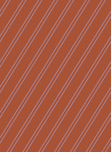 58 degree angles dual striped lines, 2 pixel lines width, 8 and 35 pixels line spacing, Wistful and Orange Roughy dual two line striped seamless tileable