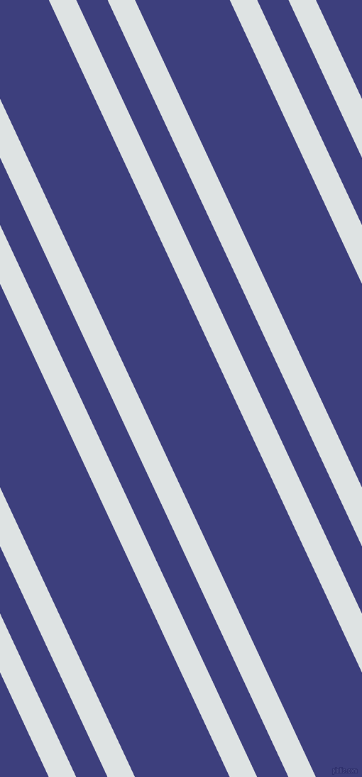 115 degree angles dual striped line, 35 pixel line width, 40 and 121 pixels line spacing, Zircon and Jacksons Purple dual two line striped seamless tileable