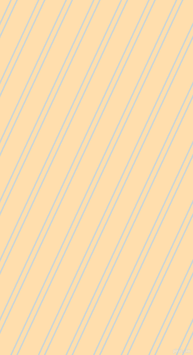 65 degree angle dual striped lines, 3 pixel lines width, 8 and 36 pixel line spacing, Zumthor and Navajo White dual two line striped seamless tileable