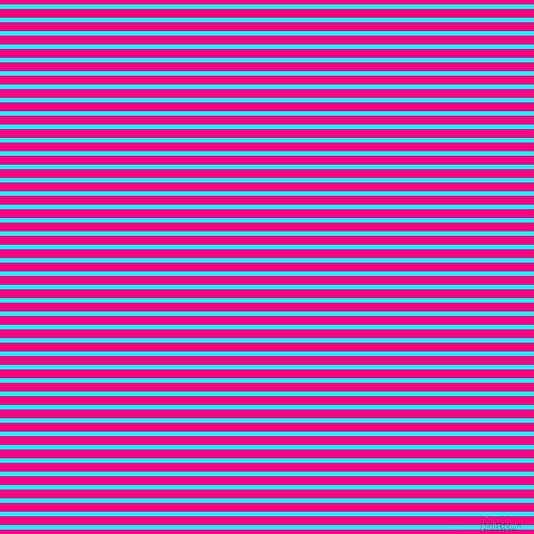 horizontal lines stripes, 4 pixel line width, 8 pixel line spacing, Aqua and Deep Pink horizontal lines and stripes seamless tileable