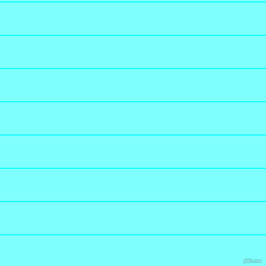 horizontal lines stripes, 2 pixel line width, 64 pixel line spacing, Aqua and Electric Blue horizontal lines and stripes seamless tileable