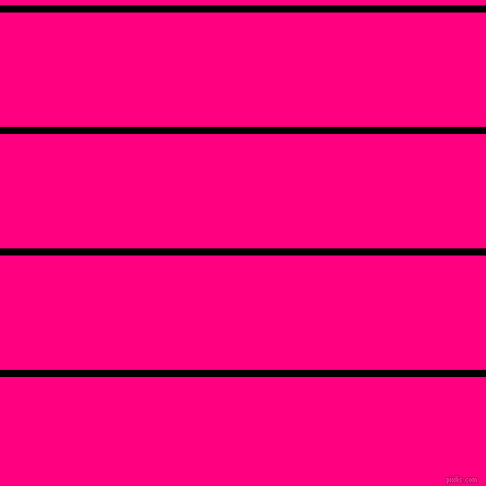 horizontal lines stripes, 8 pixel line width, 128 pixel line spacing, Black and Deep Pink horizontal lines and stripes seamless tileable