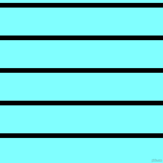 horizontal lines stripes, 16 pixel line width, 96 pixel line spacing, Black and Electric Blue horizontal lines and stripes seamless tileable