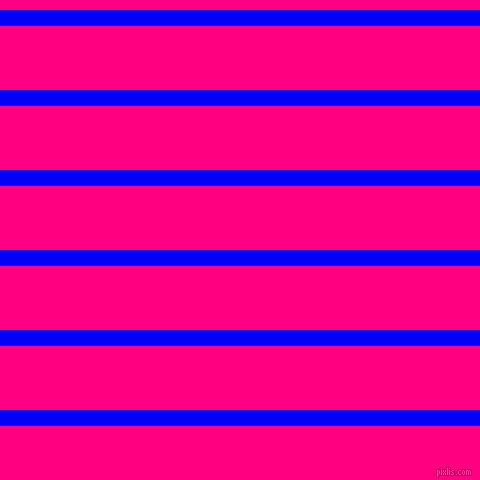 horizontal lines stripes, 16 pixel line width, 64 pixel line spacing, Blue and Deep Pink horizontal lines and stripes seamless tileable