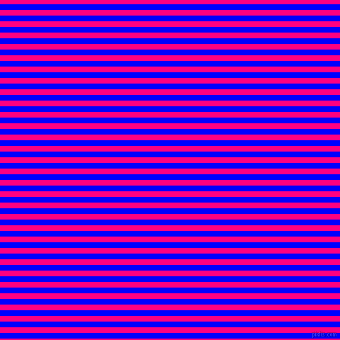horizontal lines stripes, 8 pixel line width, 8 pixel line spacing, Blue and Deep Pink horizontal lines and stripes seamless tileable