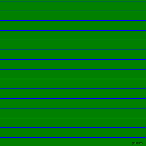 horizontal lines stripes, 2 pixel line width, 32 pixel line spacing, Blue and Green horizontal lines and stripes seamless tileable