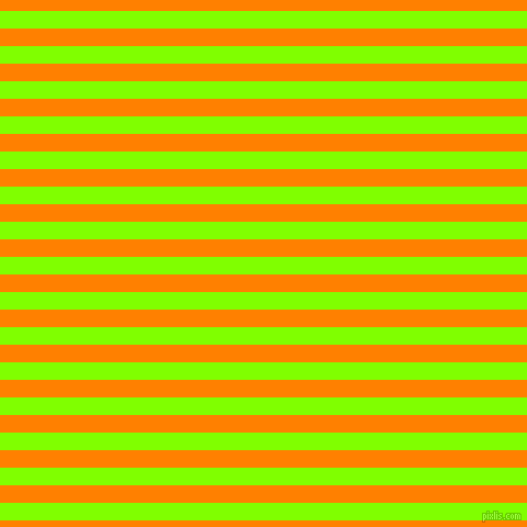 horizontal lines stripes, 16 pixel line width, 16 pixel line spacing, Chartreuse and Dark Orange horizontal lines and stripes seamless tileable