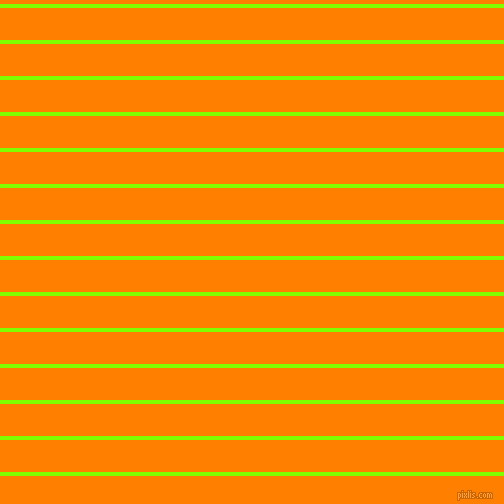 horizontal lines stripes, 4 pixel line width, 32 pixel line spacing, Chartreuse and Dark Orange horizontal lines and stripes seamless tileable