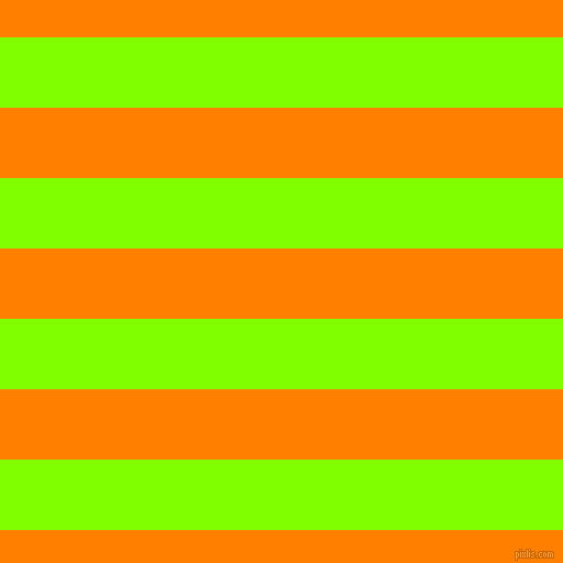 horizontal lines stripes, 64 pixel line width, 64 pixel line spacing, Chartreuse and Dark Orange horizontal lines and stripes seamless tileable