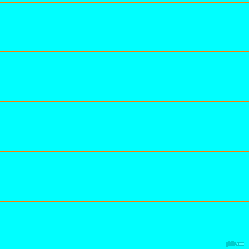 horizontal lines stripes, 2 pixel line width, 96 pixel line spacing, Dark Orange and Aqua horizontal lines and stripes seamless tileable