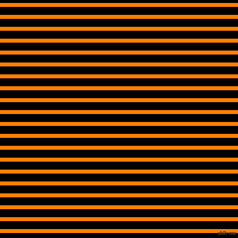 horizontal lines stripes, 8 pixel line width, 16 pixel line spacing, Dark Orange and Black horizontal lines and stripes seamless tileable