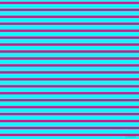 horizontal lines stripes, 8 pixel line width, 16 pixel line spacing, Deep Pink and Aqua horizontal lines and stripes seamless tileable