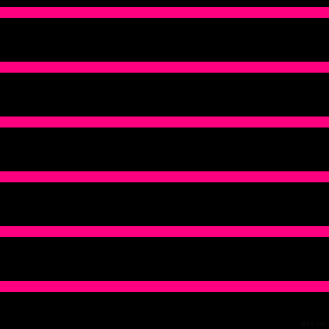 horizontal lines stripes, 16 pixel line width, 64 pixel line spacing, Deep Pink and Black horizontal lines and stripes seamless tileable