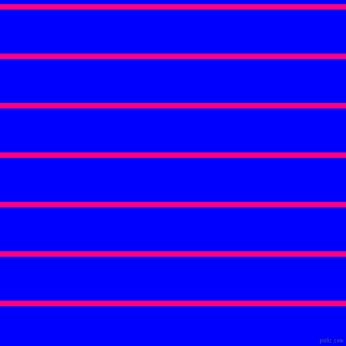 horizontal lines stripes, 8 pixel line width, 64 pixel line spacing, Deep Pink and Blue horizontal lines and stripes seamless tileable