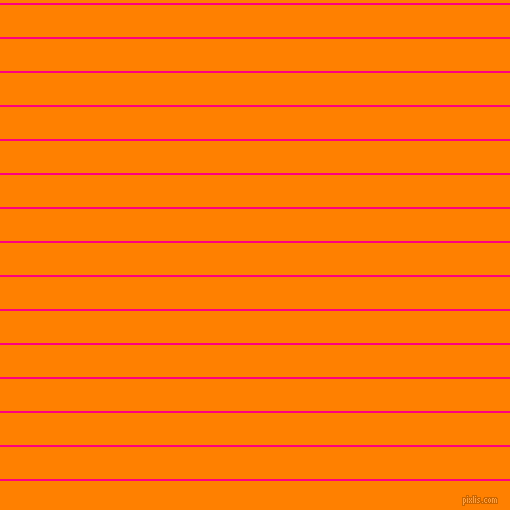 horizontal lines stripes, 2 pixel line width, 32 pixel line spacing, Deep Pink and Dark Orange horizontal lines and stripes seamless tileable