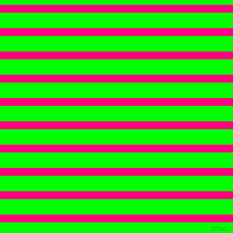 horizontal lines stripes, 16 pixel line width, 32 pixel line spacing, Deep Pink and Lime horizontal lines and stripes seamless tileable