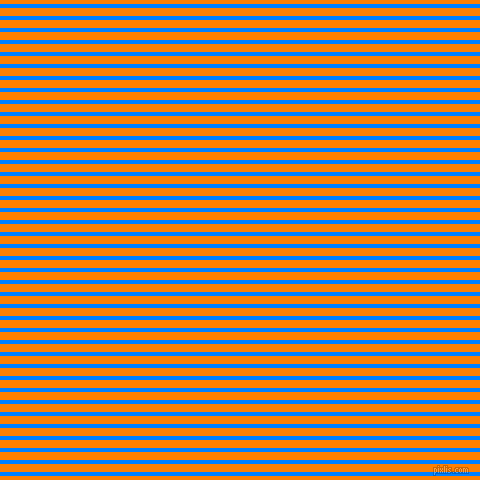 horizontal lines stripes, 4 pixel line width, 8 pixel line spacing, Dodger Blue and Dark Orange horizontal lines and stripes seamless tileable