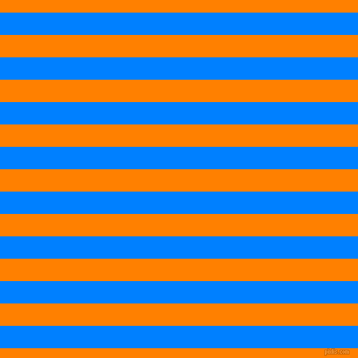 horizontal lines stripes, 32 pixel line width, 32 pixel line spacing, Dodger Blue and Dark Orange horizontal lines and stripes seamless tileable