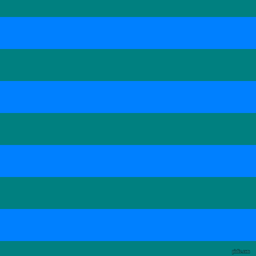 horizontal lines stripes, 64 pixel line width, 64 pixel line spacing, Dodger Blue and Teal horizontal lines and stripes seamless tileable