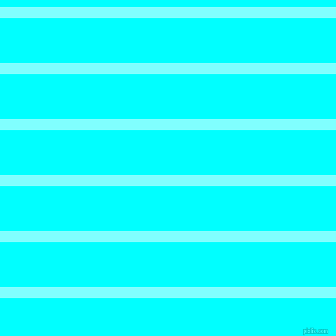 horizontal lines stripes, 16 pixel line width, 64 pixel line spacing, Electric Blue and Aqua horizontal lines and stripes seamless tileable