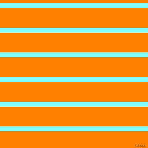 horizontal lines stripes, 16 pixel line width, 64 pixel line spacing, Electric Blue and Dark Orange horizontal lines and stripes seamless tileable