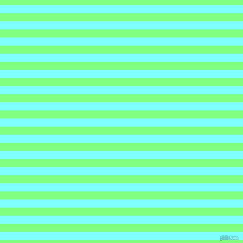 horizontal lines stripes, 16 pixel line width, 16 pixel line spacing, Electric Blue and Mint Green horizontal lines and stripes seamless tileable