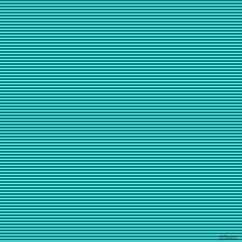 horizontal lines stripes, 2 pixel line width, 4 pixel line spacing, Electric Blue and Teal horizontal lines and stripes seamless tileable