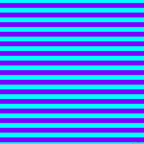horizontal lines stripes, 16 pixel line width, 16 pixel line spacing, Electric Indigo and Aqua horizontal lines and stripes seamless tileable