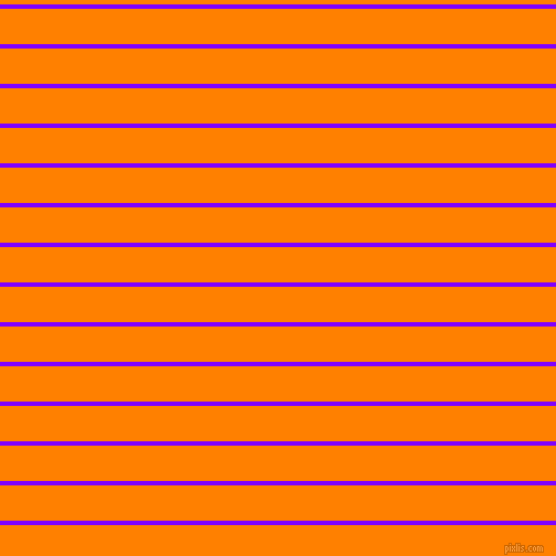 horizontal lines stripes, 4 pixel line width, 32 pixel line spacing, Electric Indigo and Dark Orange horizontal lines and stripes seamless tileable