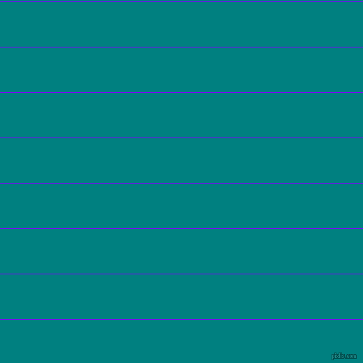 horizontal lines stripes, 1 pixel line width, 64 pixel line spacing, Electric Indigo and Teal horizontal lines and stripes seamless tileable