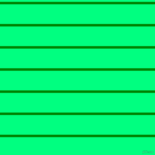 horizontal lines stripes, 8 pixel line width, 64 pixel line spacingGreen and Spring Green horizontal lines and stripes seamless tileable