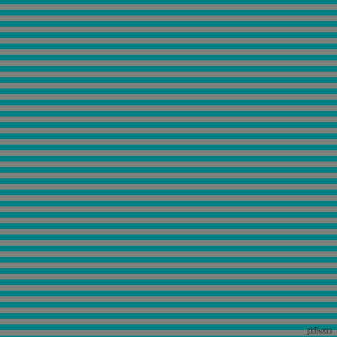 horizontal lines stripes, 8 pixel line width, 8 pixel line spacing, Grey and Teal horizontal lines and stripes seamless tileable