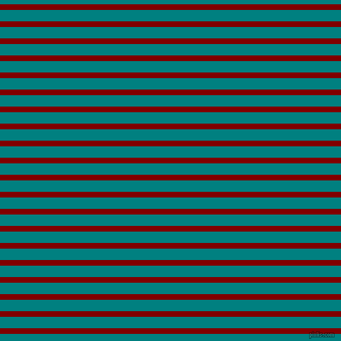 horizontal lines stripes, 8 pixel line width, 16 pixel line spacing, Maroon and Teal horizontal lines and stripes seamless tileable